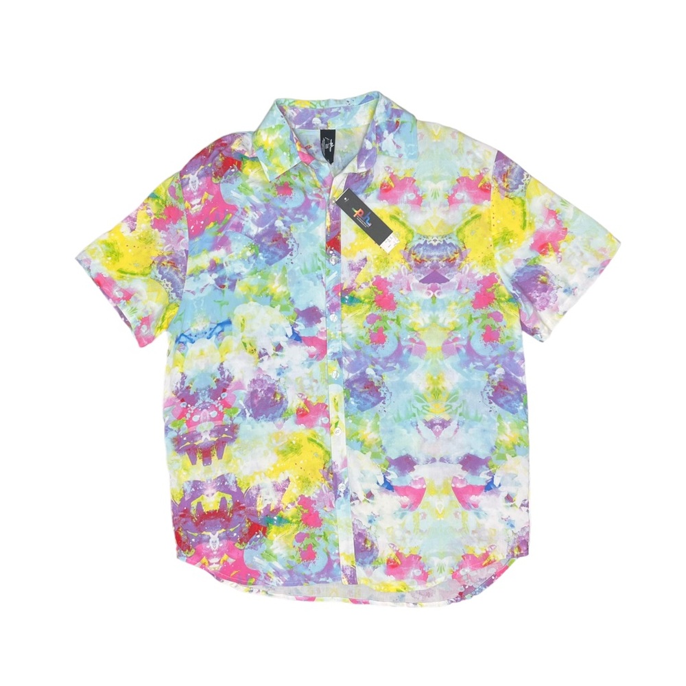 Rainbow Tie-Dye Phluid Project Tropic Shirt